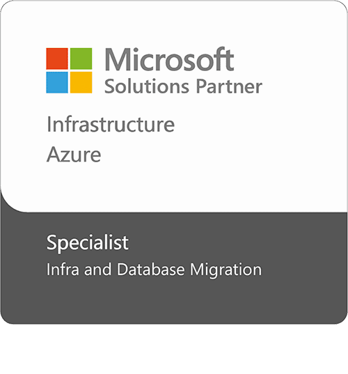 Microsoft Solutions Partner Infrastructure Azure Specialist - Infra & database migration