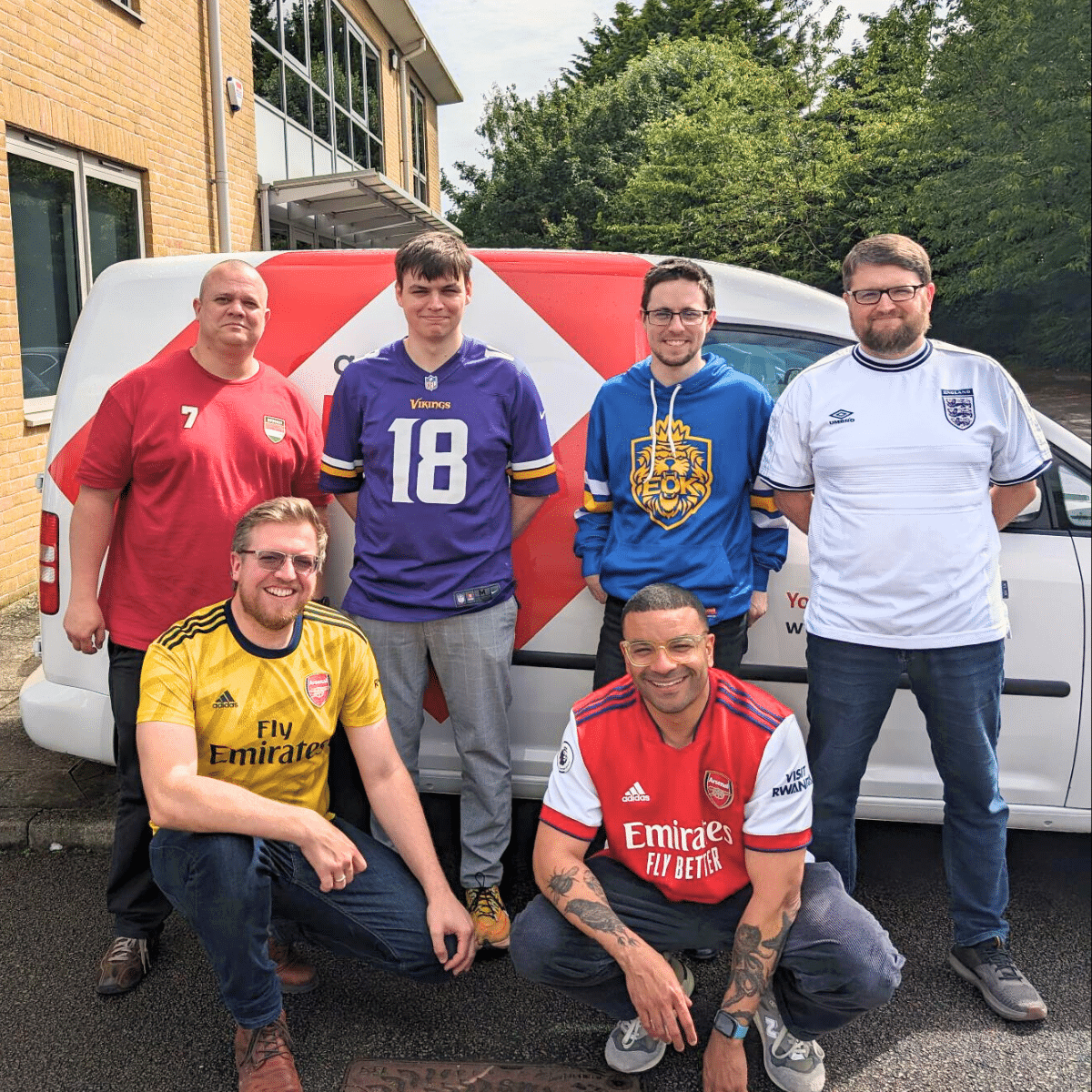 about us - charity football shirt day