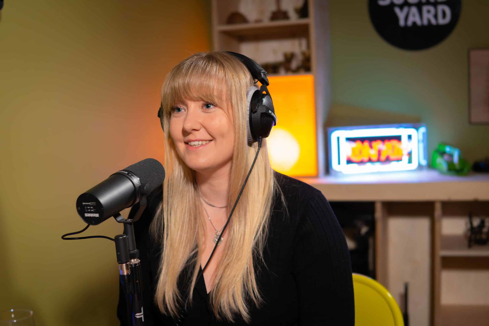 Careers page - picture of podcast