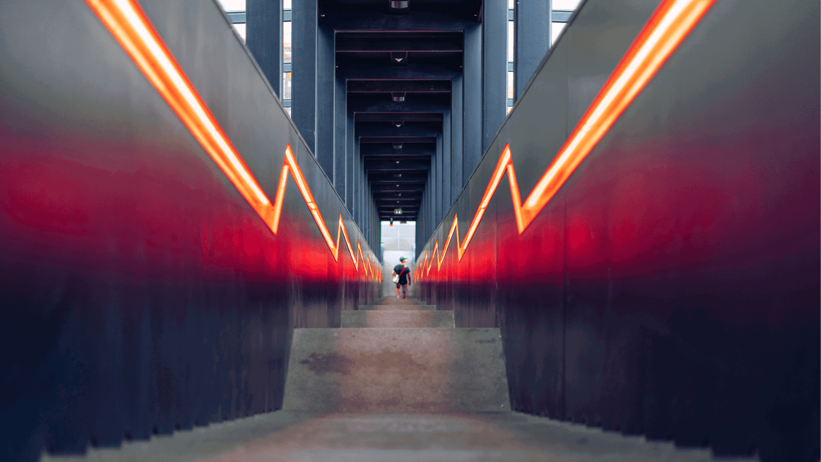 Acora Private Cloud BackUps Image Going Up Stairs