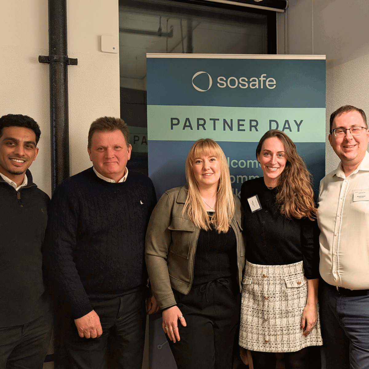 Sosafe Partnership day - Acora One Team with Sosafe team