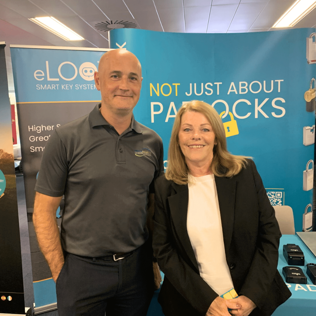 attended the Birmingham Business Show at the Alexandra Stadium!